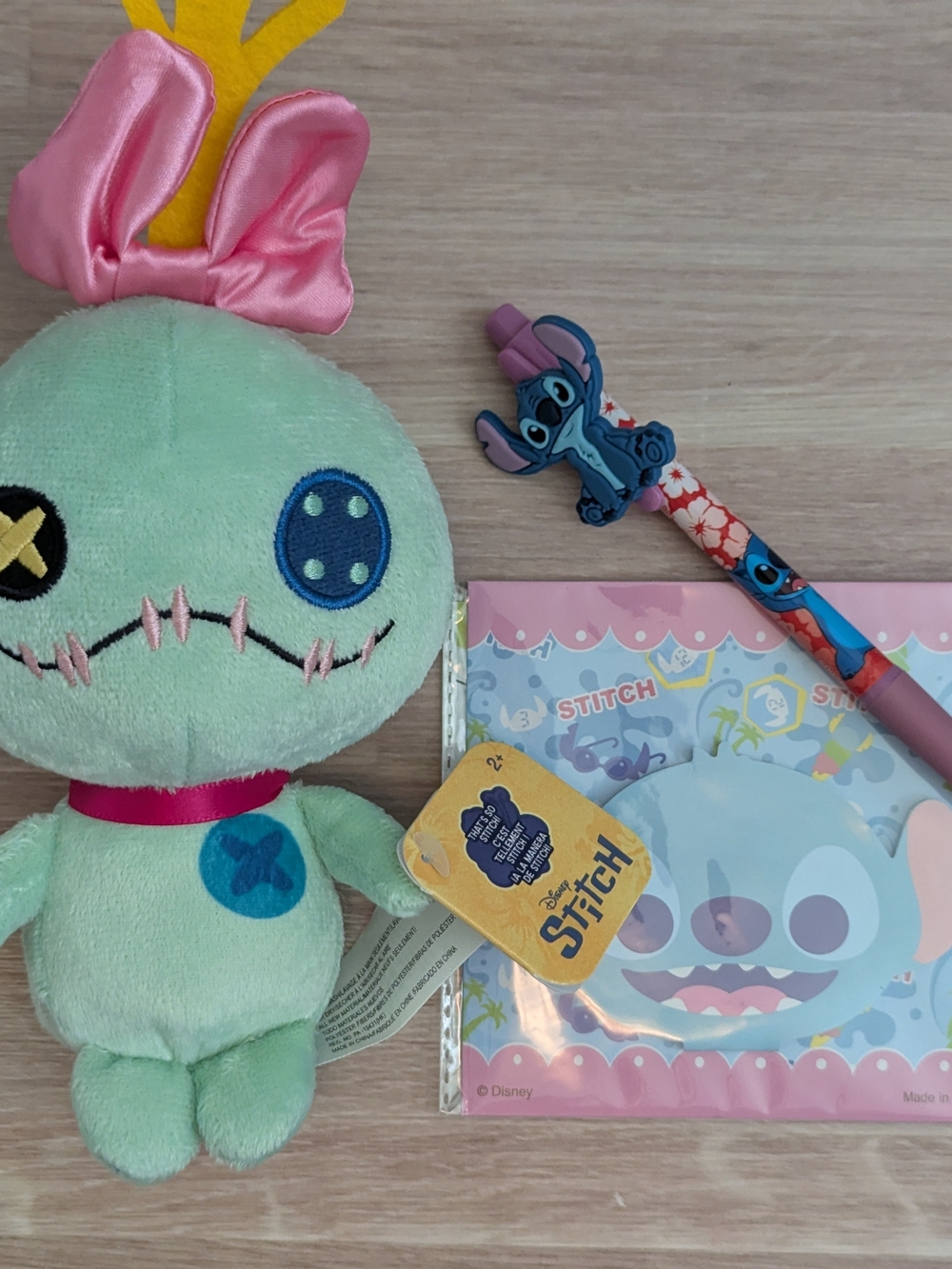 Disney Stitch Scrump Plush & Accessories